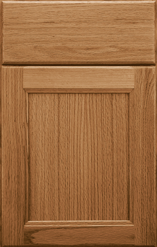 oak cabinet material